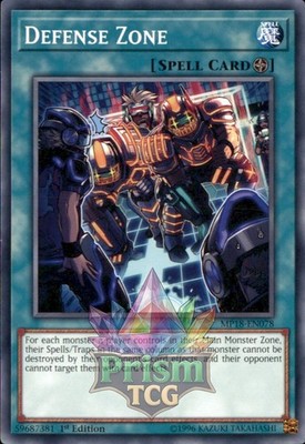 1st Ed Defense Zone MP18-DE078 Yugioh