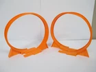 Vintage Hot Wheels Redline Era Loop Bases, Orange, Lot of 2, 6201-031