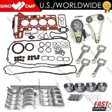 N20  2.0L Engine Overhaul Rebuild Kit -Crankshaft/Conrods/Piston /Gasket For BMW