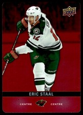 Eric Staal 2019-20 Upper Deck Tim Hortons Red Die Cut Hockey #DC-23 Card