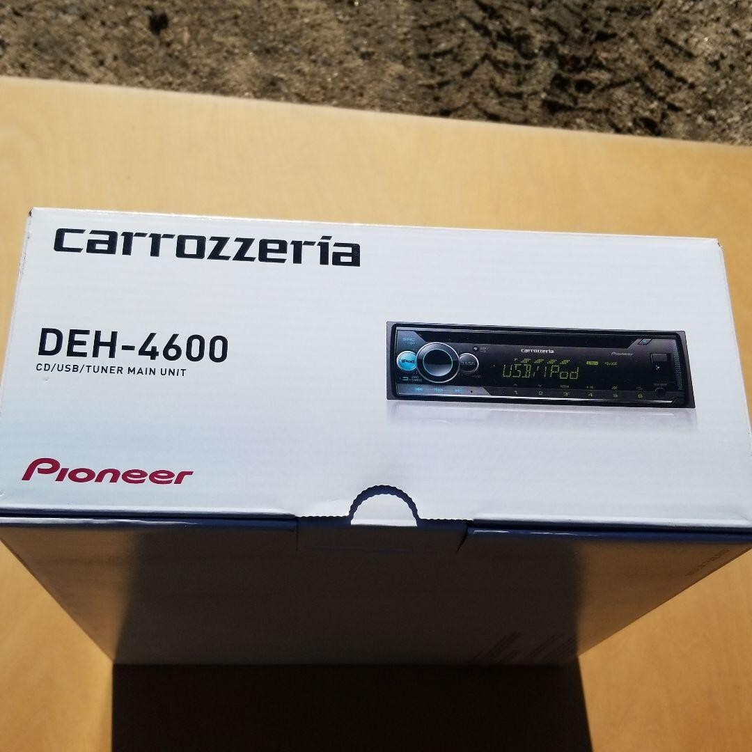 Carrozzeria Pioneer DEH-4600 Car Audio 1DIN Main Unit iPod iPhone