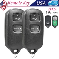 2 for 2002 2003 2004 Toyota Tacoma Keyless Remote Control Key Fob 3b HYQ12BBX