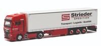 Herpa 945523 | Man Tgx Gx Gardinenplanen-Sattelzug | Strieder | 1:87