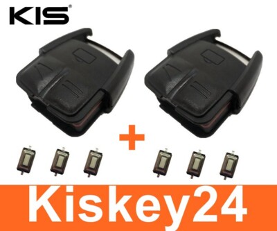 2x Schlüssel Fernbedienung Gehäuse Für OPEL VECTRA C SIGNUM+6x Mikro Taster 