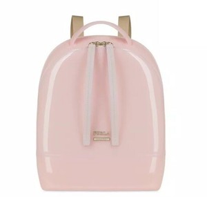 furla pink backpack