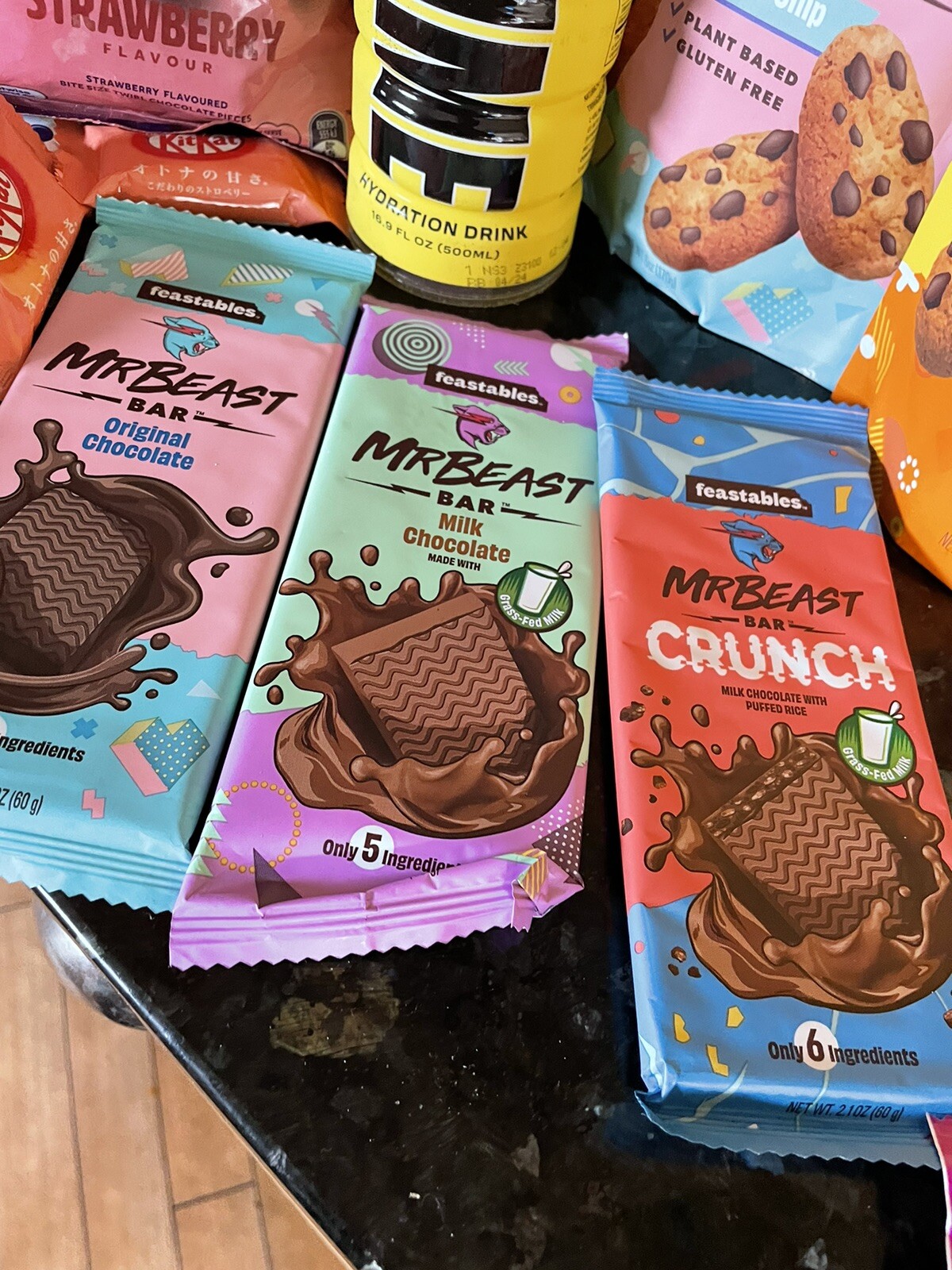 Prime x Mr Beast Gift Box US Lemonade Takis Candy Pop American Sweets ...