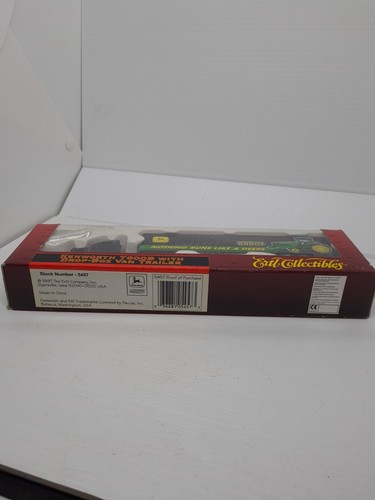 ERTL #5457 Kenworth T600B 1997 Semi truck & trailer "John Deere" SCALE 1/87 NEW - Picture 8 of 8