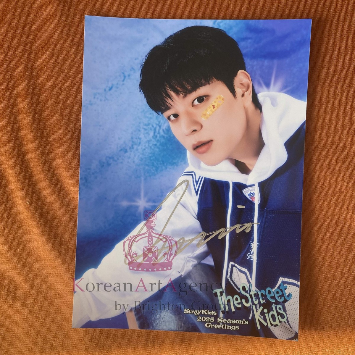 straykids ATE US アメリカ サイン入り ポストカード スンミン Stray Kids Seungmin 