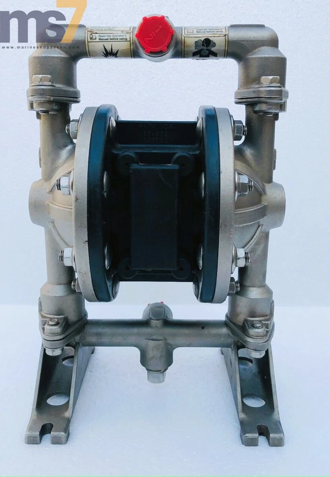INGERSOLL RAND ARO PD05P-ASS-STT AIR OPERATED DOUBLE DIAPHRAGM PUMP 1/2" SS - Image 2 of 4