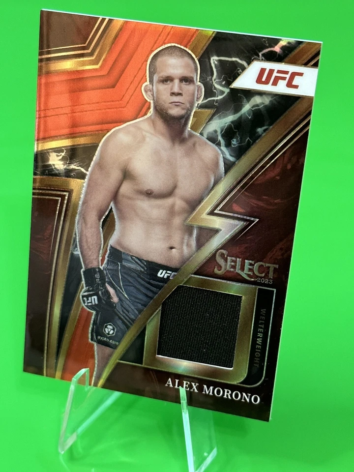 💥💥2023 Panini Select UFC Sparks #SP-AMN Alex Morono 48/99 Red Prizm Patch!💥💥 - Image 3 of 4