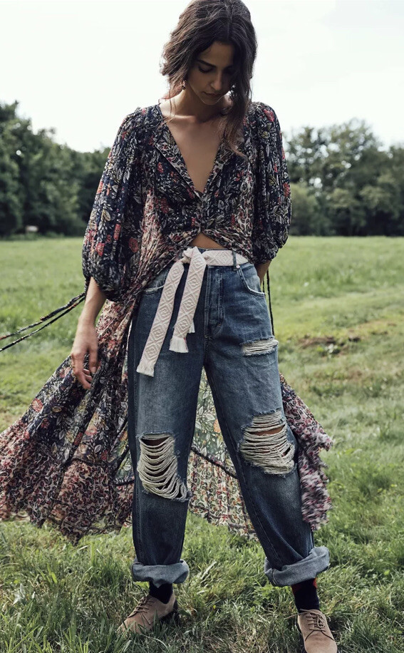 Free People Women's Estelle Chiffon Maxi Dress
