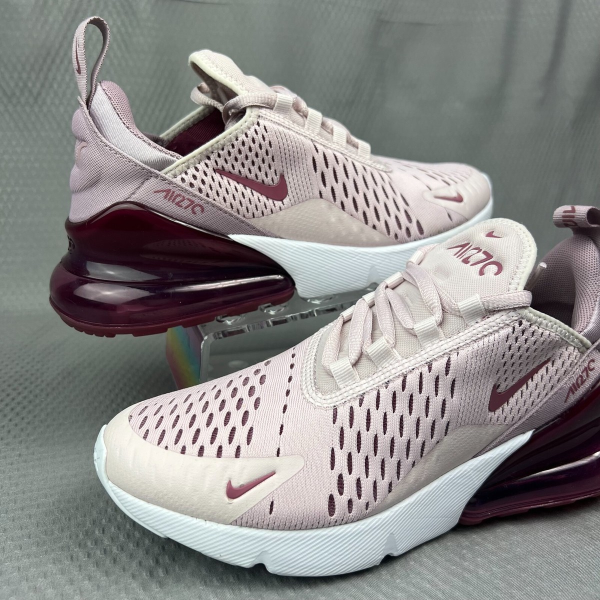 Nike Air Max 270 Barely Rose Pink Women's Size 6 Running