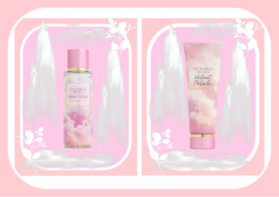 VELVET PETALS DAYDREAM Fragrance Lotion & Mist 2 PC SET 8 oz Victoria's Secret