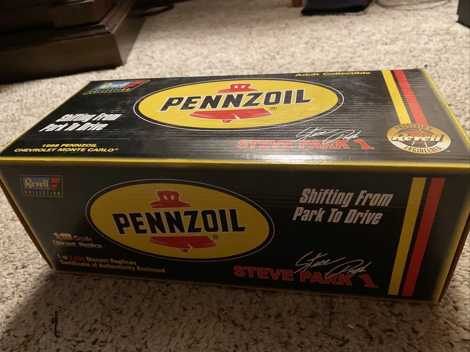 Steve Park #1 1998 Pennzoil Monte Carlo NASCAR muestra de preproducción escala 1/18 Foto 3 de 4