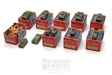 Lot of Vtg ('45) WW2 "U.S." Tank/Car (1:108) Various Spincast Models (11), Comet