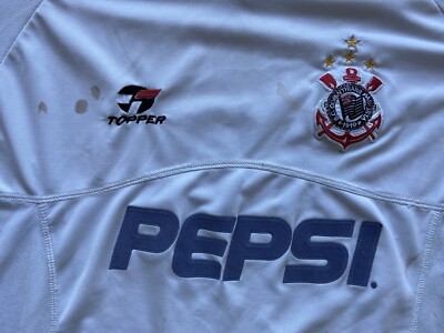 CORINTHIANS 2001 2002 HOME FOOTBALL SHIRT SOCCER JERSEY MATCH WORN