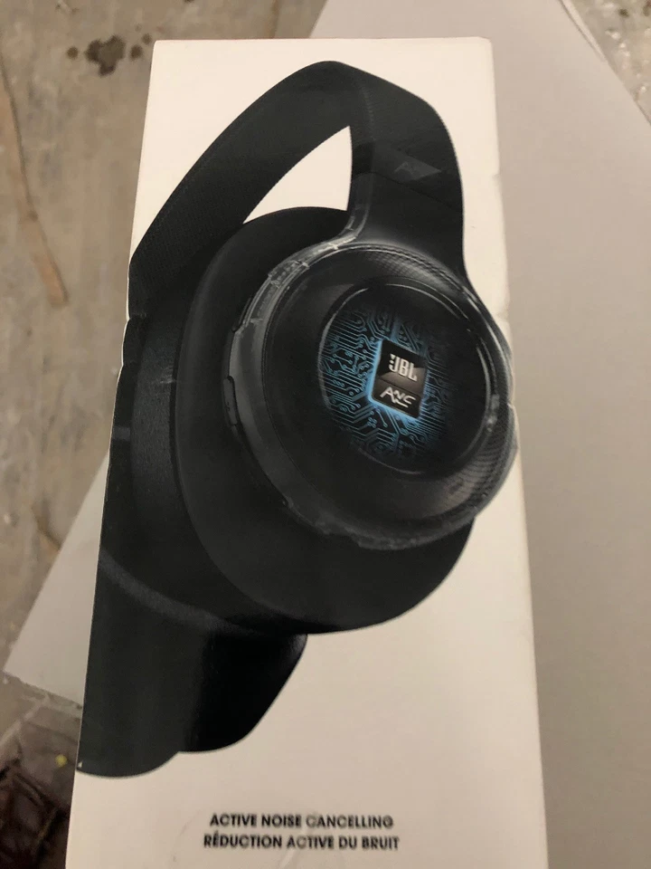 JBL E65BTNC Wireless Over-Ear Noise-Cancelling Headphones with Mic and - Image 2 of 4