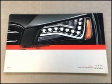 2011 Audi 42-page Car Brochure Catalog - R8 A8 A6 S6 S5 S4 Tts Tt A5 A3 Q5 Q7