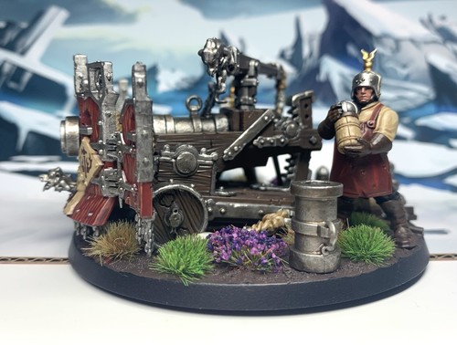 warhammer aos age of Sigmar cities of sigmar IRONWELD GREAT CANNON made to order - Picture 10 of 10