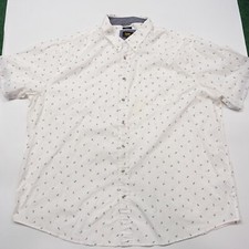 Lee Shirt Mens 3XL White Short Sleeve Collere...