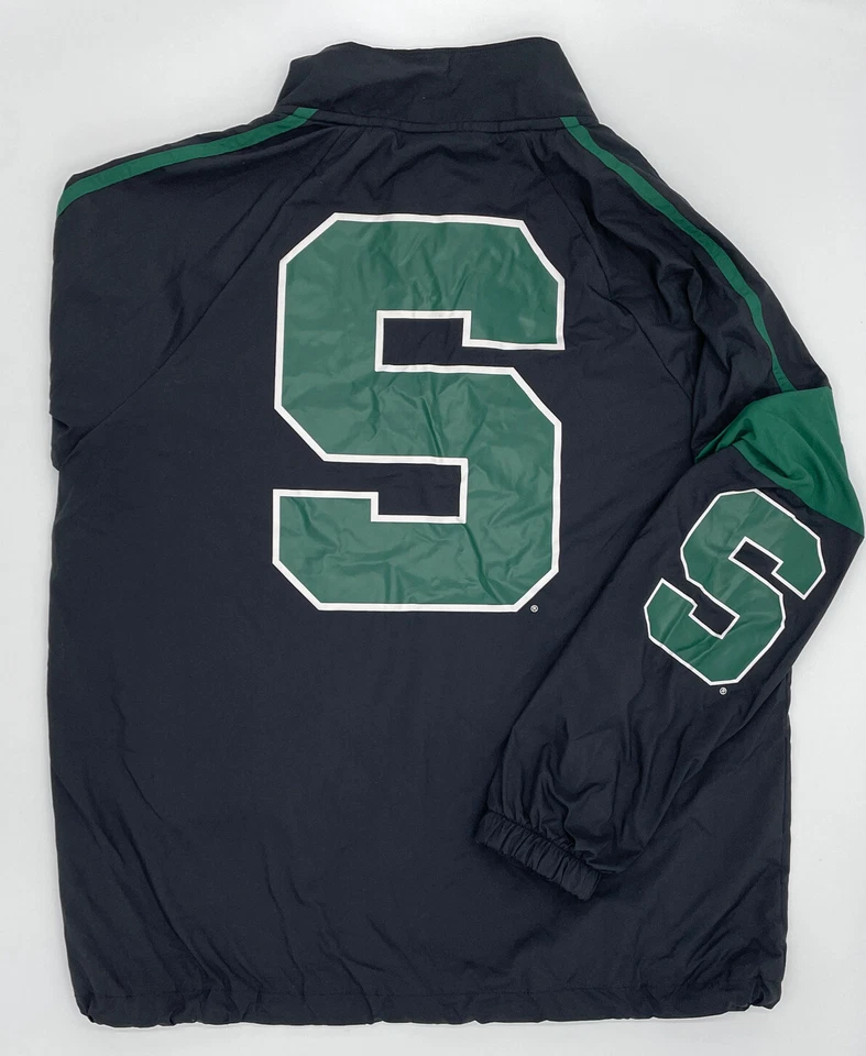 Victoria's Secret розовый Anorak четверть молнии штата Мичиган куртка черный новый с Ярлыками XS - Изображение 2 из 2