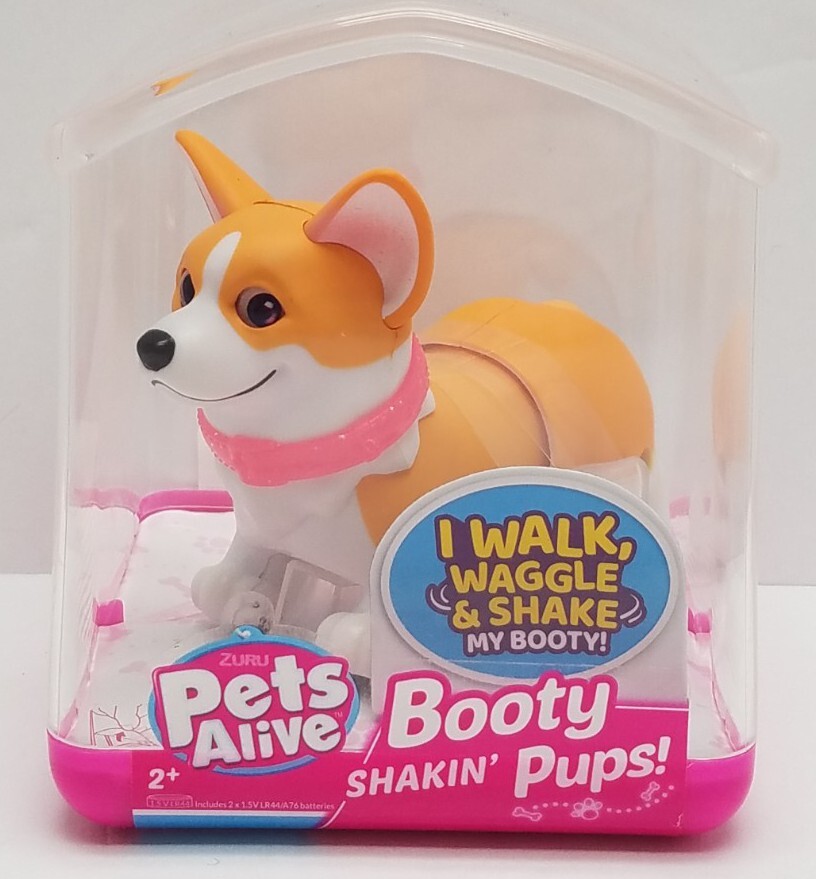 Pembroke Welsh Corgi Zuru Pets Alive Booty Shakin Pups Interactive