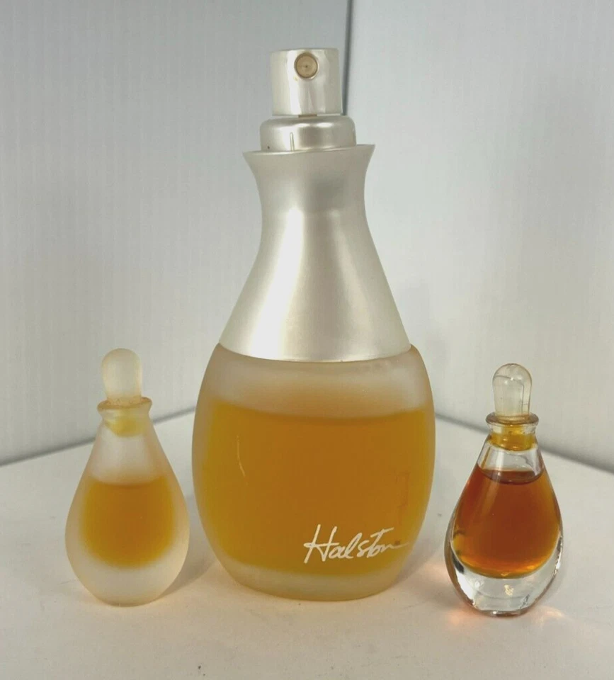 SHEER HALSTON Eau De Toilette + Mini Perfumes Elsa Peretti **DE COLECCIÓN VENDIDO COMO ESTÁ Foto 2 de 4