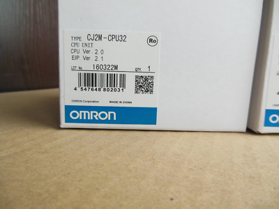 Omron CJ2M-CPU32 New In Box 
