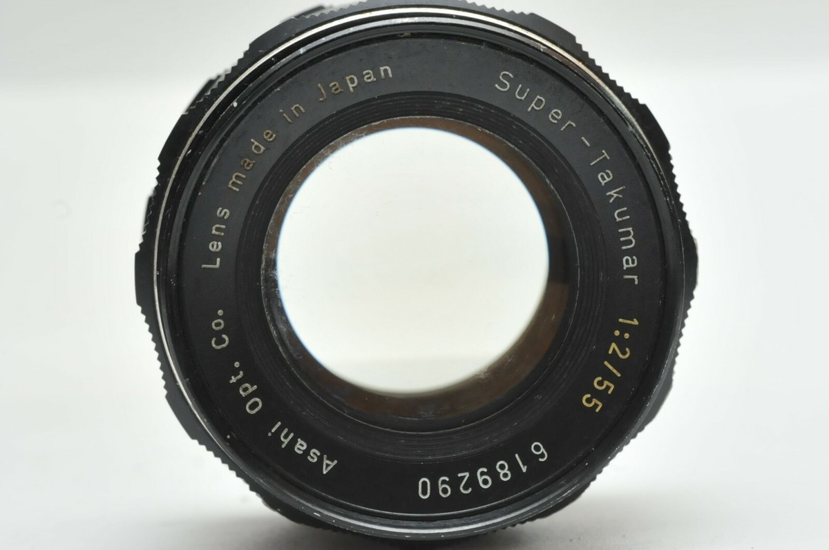 【美品】Super-Takumar 55mm f/2 ＋k&f M42-E Pentax Super-Takumar 55mm F2 Lens M42 SN6189290 | eBay