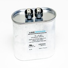 Supco Capacitor Oval Run 70 uf mfd 370/440 Volts for HVAC Motors