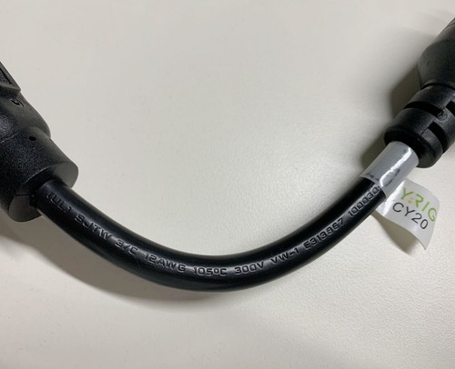 NEMA L7-20P 3-Prong to 2*L720R-A Output Power Cable Cord cUL approval 277V 20A - Picture 8 of 10