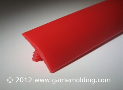 25 FT 3/4 INCH Bright Red T-Molding (Arcade, MAME) FAST SHIP!