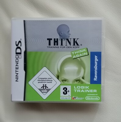 NINTENDO DS THINK - LOGIK TRAINER: THINK AGAIN NDS SPIEL INKL OVP