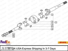 006500432c1 Double-joint Assy For 4x4 Mahindra Tractor 7520,8560,6520,5520