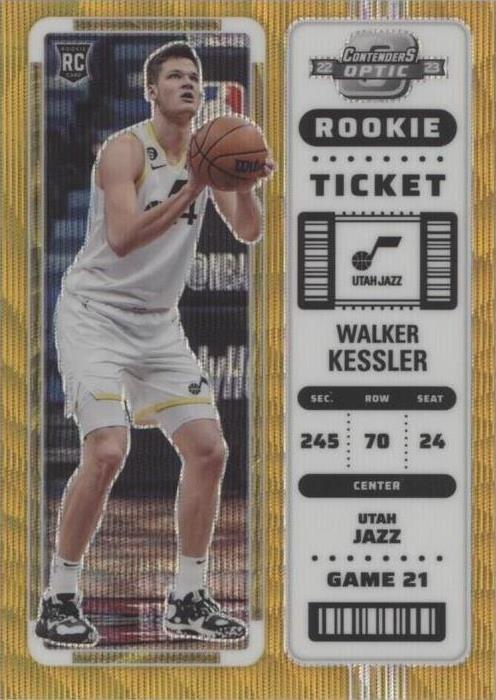 2022-23 Panini Contenders Optic - Walker Kessler #1 - 1 of 2