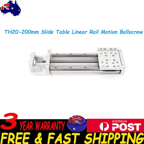 200mm Electric CNC XYZ Axis SFU1605 Sliding Table Ball Screw Linear Rail Stage