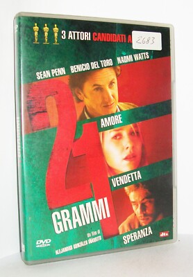 21 GRAMM - DAS GEWICHT DER SEELE (2003) (21 Gramm) SEAN PENN, BENICIO DEL TORO DVD