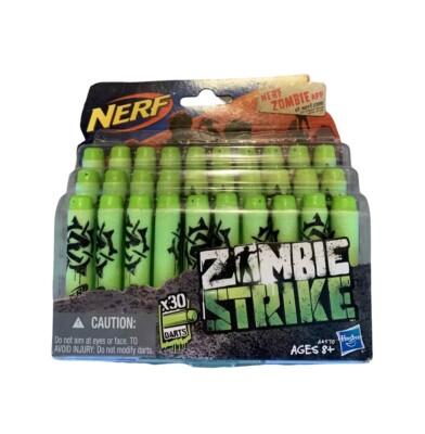 NERF Zombie Strike Elite X30 Dart Refill - 2 Sets 60 Darts Total