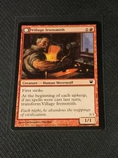 Magic the Gathering Innistrad Village Ironsmith Ironfang
