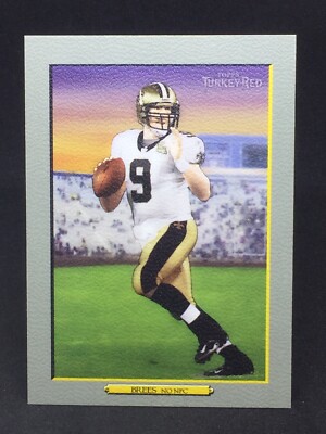 2006 Topps Turkey Red #179 Drew Brees New Orleans Saints NFL Trading Card