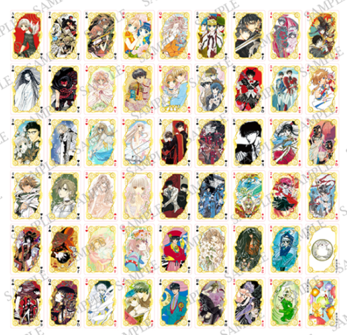 CLAMP exhibition Limited Foil Stamped Playing Cards | eBay