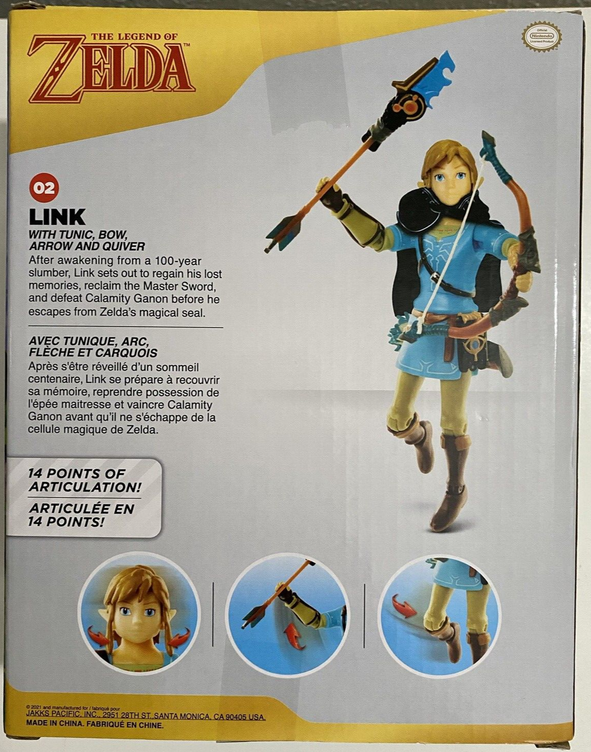 Nintendo - The Legend of Zelda: Breath of the Wild Zelda 4 Action Figure -  Toys & Gadgets - ZiNG Pop Culture