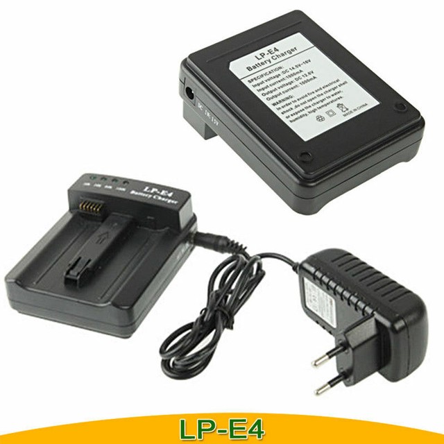 LCE4 charger for Canon LPE4 LPE4N battery LCE4N EOS 1Dx 1Ds Mark