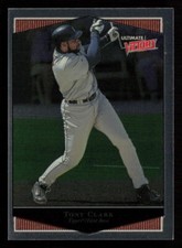 1999 Upper Deck Ultimate Victory Tony Clark #43 Detroit Tigers Baseball Card