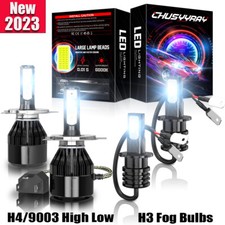 For Nissan Maxima 2000 2001 6000k Led Headlight Fog Lights Bulbs Combo Kit 4pc For Nissan Maxima 2000 2001 6000k Led Headlight Fog Lights Bulbs Combo Kit 4pc