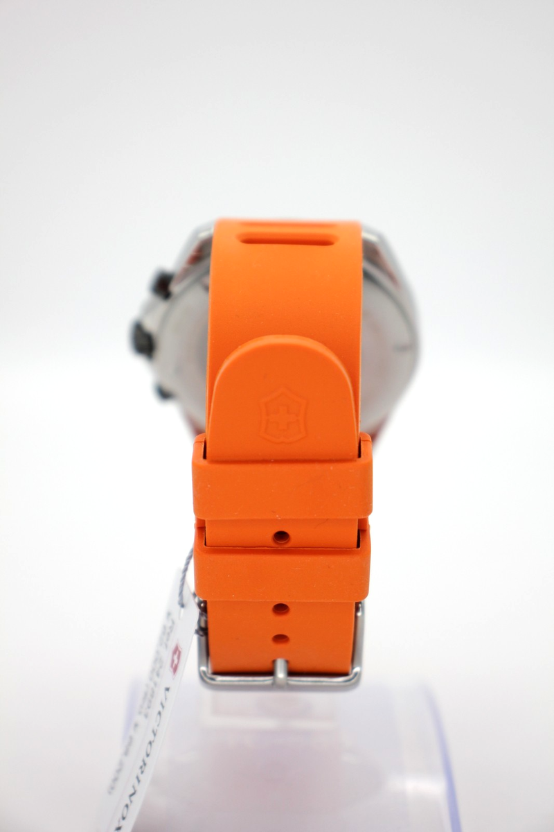 Victorinox Fieldforce Sport Chrono Men's Watch – Orange Rubber