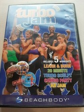 Beachbody Turbo Jam 5 Rockin' Workouts DVD + 2 Bonus