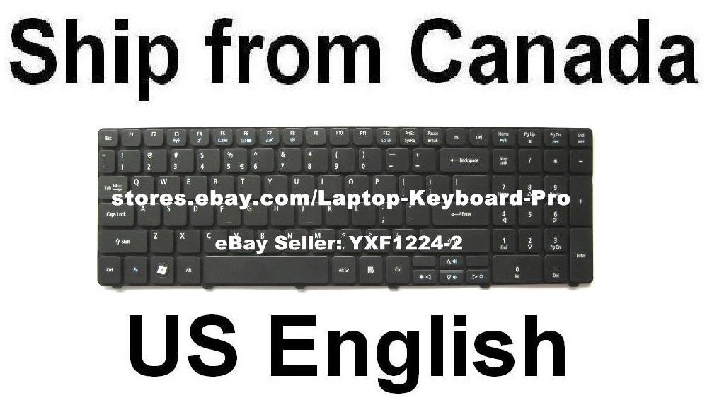 Keyboard for Acer Aspire 5250 5251 5252 5253 5333 5349 - US English | eBay