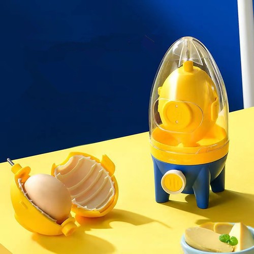 Egg Scrambler Hand Egg Shaker Mixer Yolk & Egg White Mix Manual Egg Maker - Picture 3 of 7