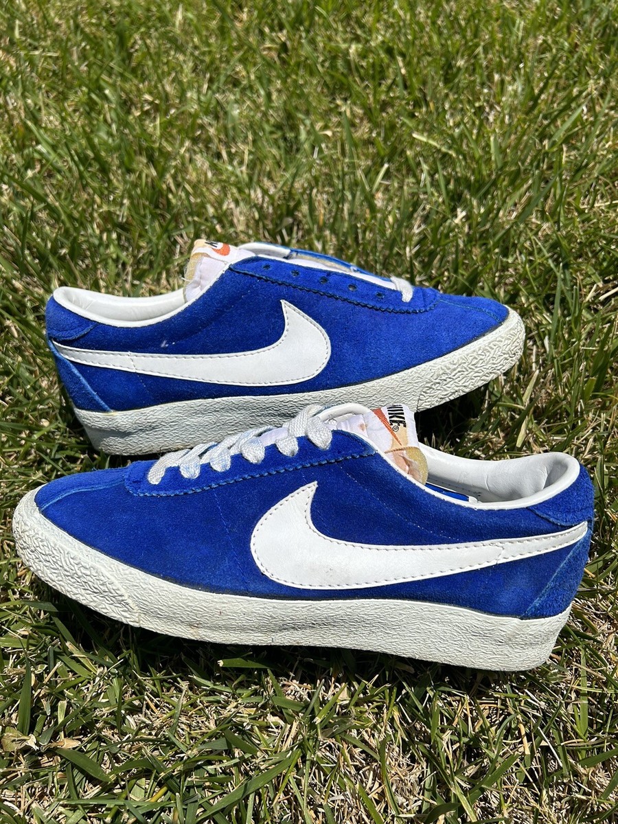 VTG 1970s Nike Bruin Suede Low Taiwan Shoes Blue 4.5 OG Logo VTG 1970s Nike Bruin Suede Low Taiwan Shoes Blue 4.5 OG Logo